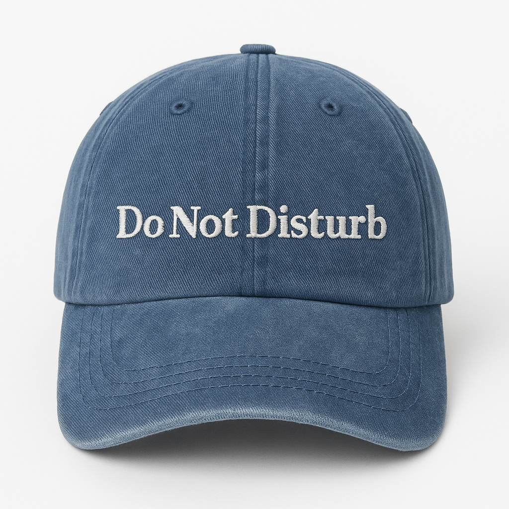 Do Not Disturb – Navy Cap