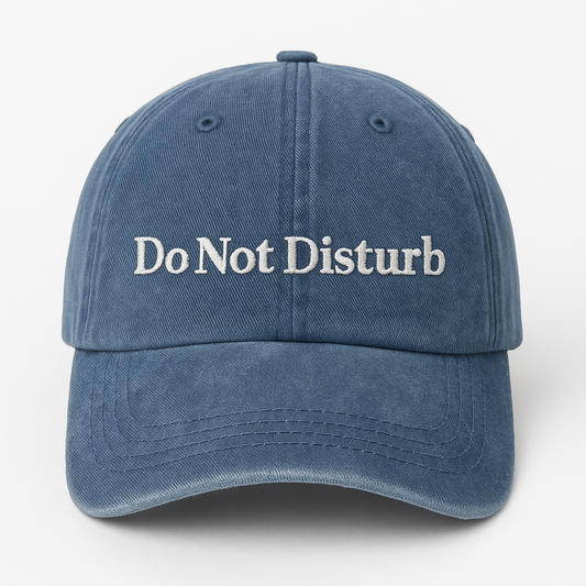 Do Not Disturb – Navy Cap